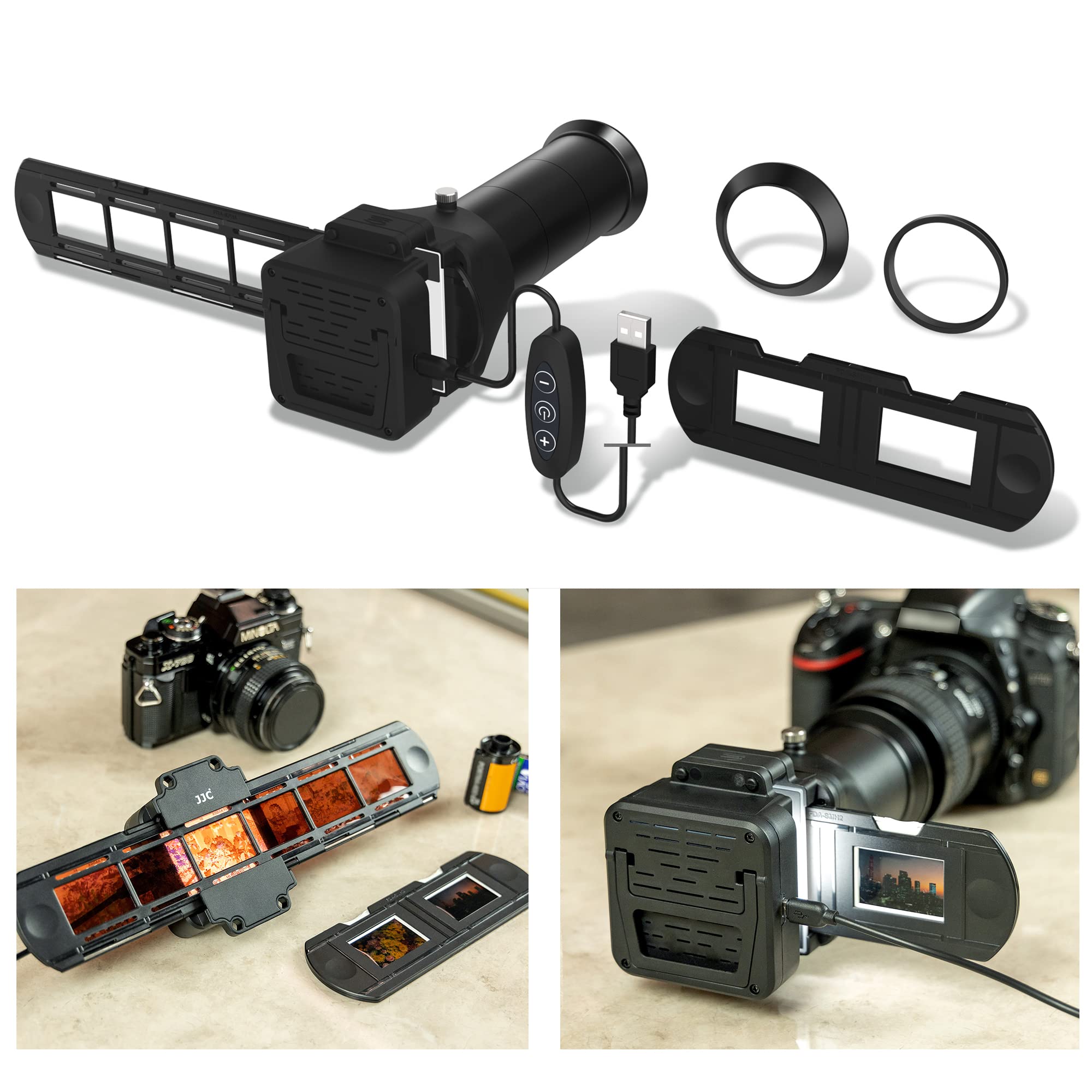 Amazon.co.jp: JJC 35mm フィルム フィルムデジタイズアダプター & LED