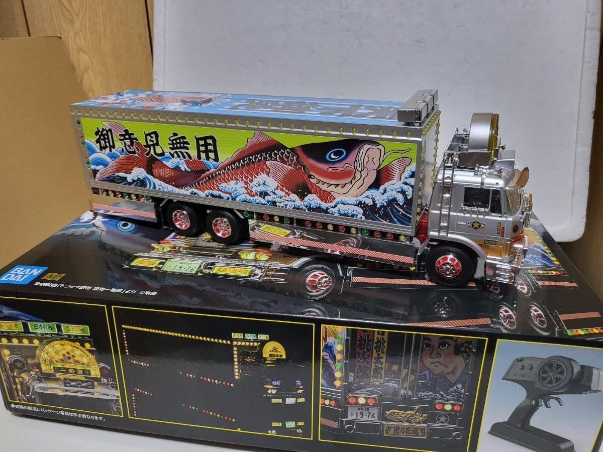 Amazon.co.jp: アオシマ 1/32 トラック野郎 望郷 一番星 桃次郎 スカイ