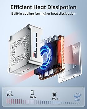 Amazon.com: KAMRUI Essenx E2 N150 Mini Pc, 16GB DDR4 1TB SSD Mini