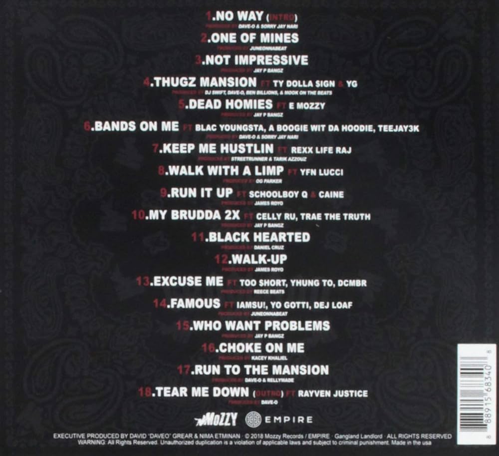 Mozzy - GANGLAND LANDLORD - Amazon.com Music