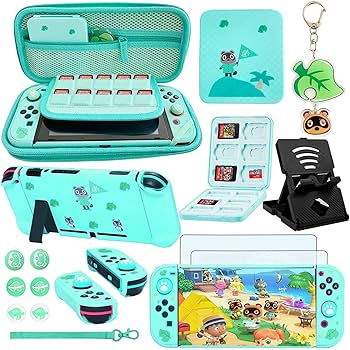 Amazon.com: Accessories Bundle for Nintendo Switch Animal Crossing