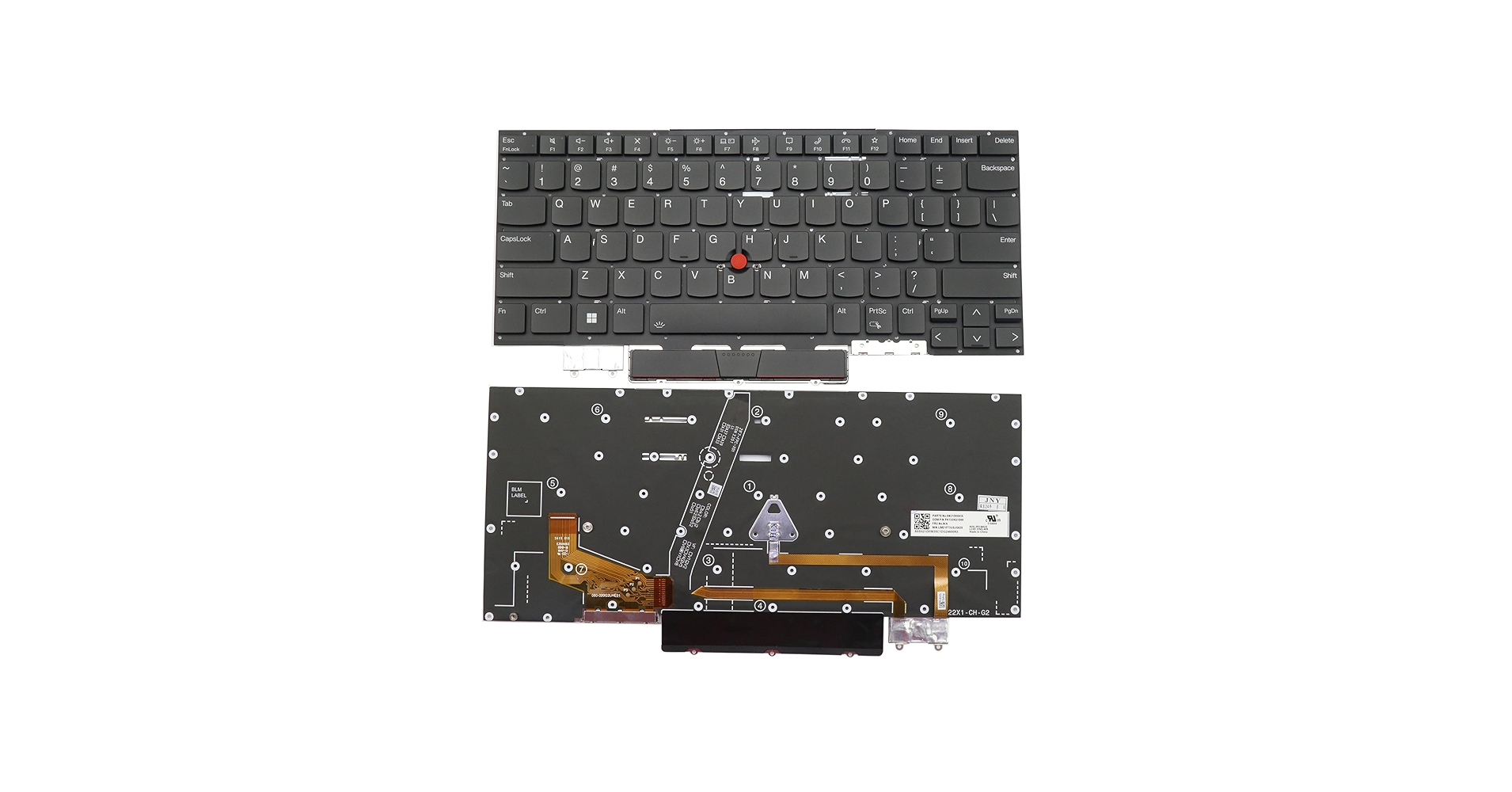 Amazon.com: BestParts Backlit Laptop Keyboard Replacement for