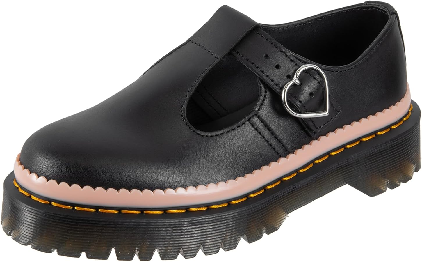Dr. Martens Women's Polley Bex Mary Jane Shoe, Black, 6 UK: Amazon