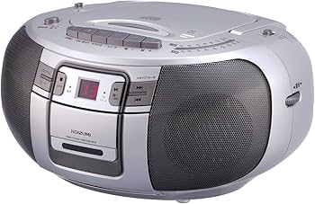 Amazon.co.jp: コイズミ CDラジカセ AM/FM ワイドFM対応 マイク付属