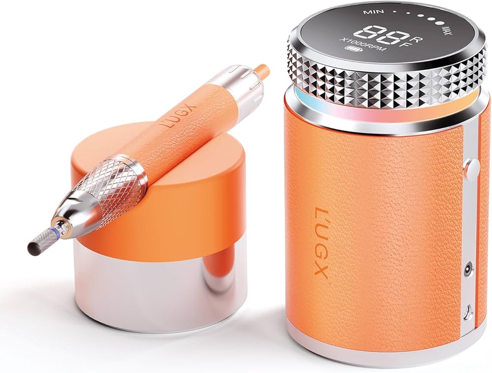 Amazon.com: L'UGX Professional Nail Drill, Waterproof 35000RPM