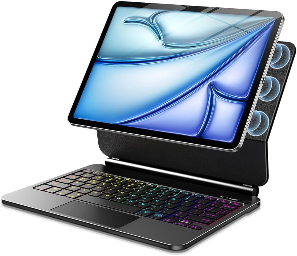 Amazon.co.jp: iPad (A16) 用 第11世代&第10世代 キーボード付きケース