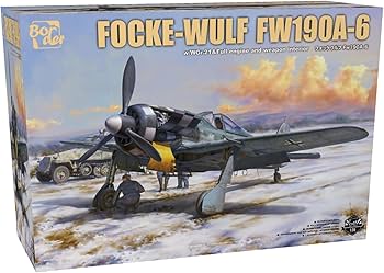 Amazon.com: Border BF-003 1/35 German Focke-Wulf FW-190A-6 : Arts