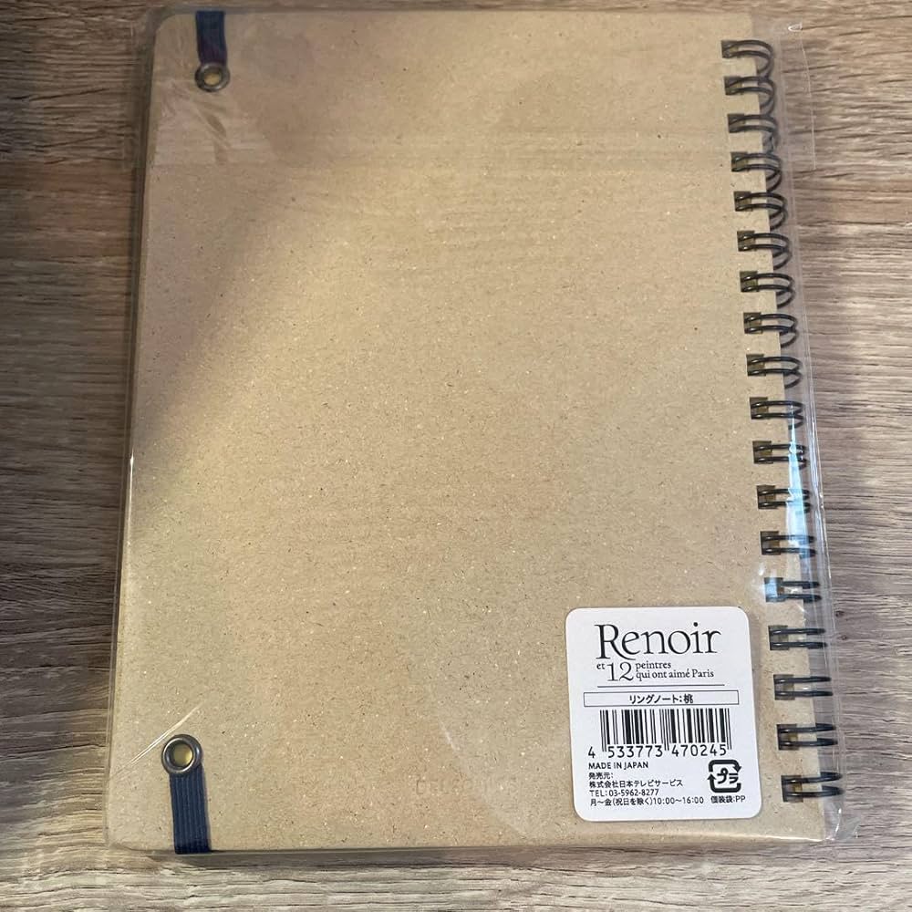 Amazon.co.jp: ルノワール展限定 ロルバーン ノート 桃 : 文房具