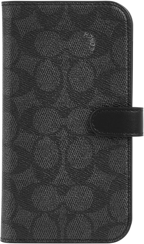 Amazon.co.jp: [Coach] iPhone 15 Proケース 手帳型 Folio Case 正規品