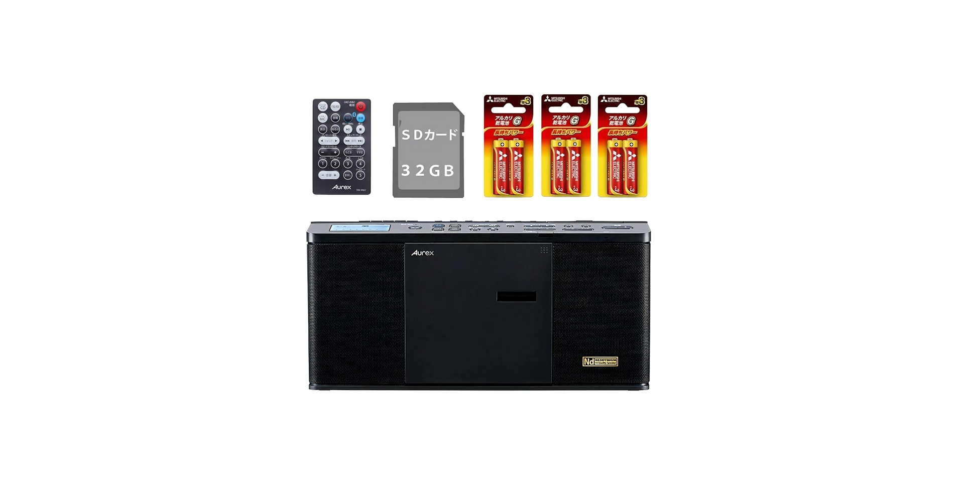 Amazon.co.jp: 東芝 SD USB CDラジオ ブラック TY-ANX2(K) ＆ SDHC