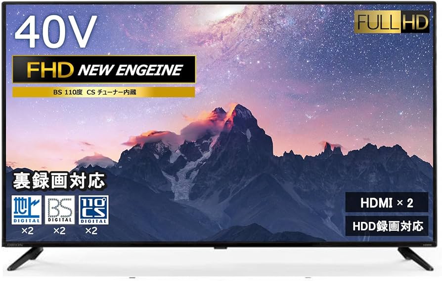 Amazon | [東京Deco] 40型 フルハイビジョン 液晶テレビ 1920×1080 地