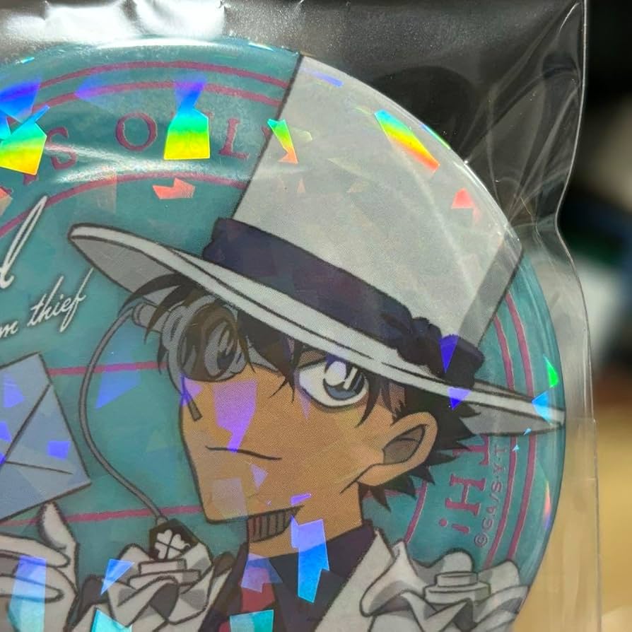 名探偵コナン 怪盗キッド 黒羽快斗 缶バッジ コレクション まじっく快