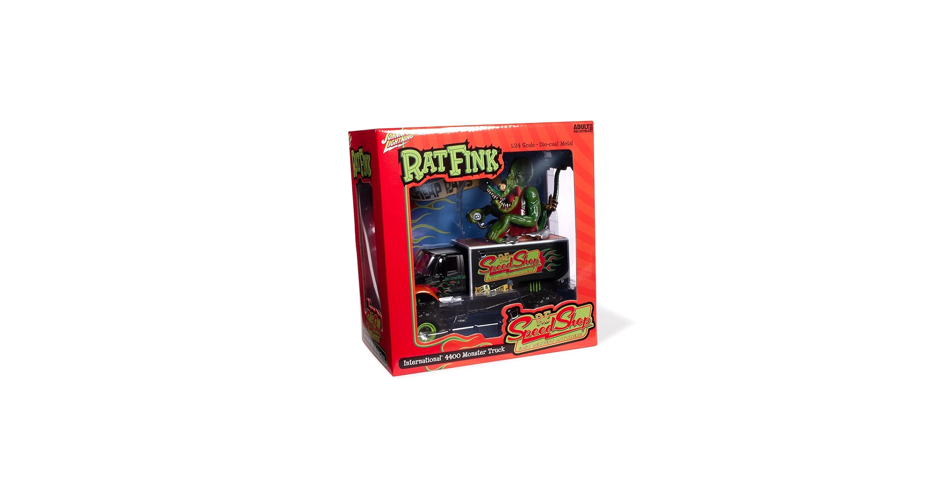 Amazon.com: Johnny Lightning - Rat Fink Speed Shop Monster Truck