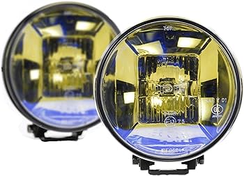 Amazon | IPF フォグランプ ハロゲン H3 丸形 直径166mm イエロー 12V