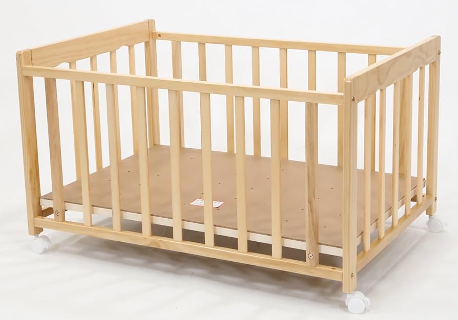 Amazon.co.jp: ヤトミ ベビーベッド ミニサイズ リビワ 和式ベッド