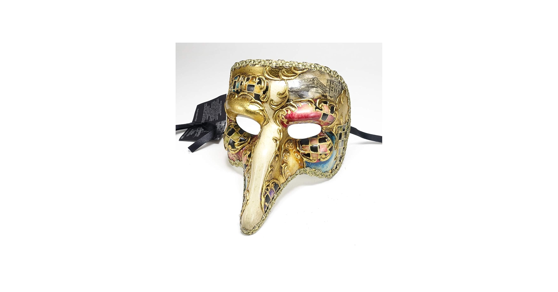 Amazon.co.jp: イタリー製 マスケラ 仮面 【Capitano】カピターノ 隊長