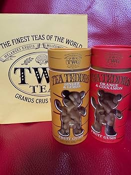 新品未開封】TWG シンガポール限定 ミニテディベア グミ ティー セット