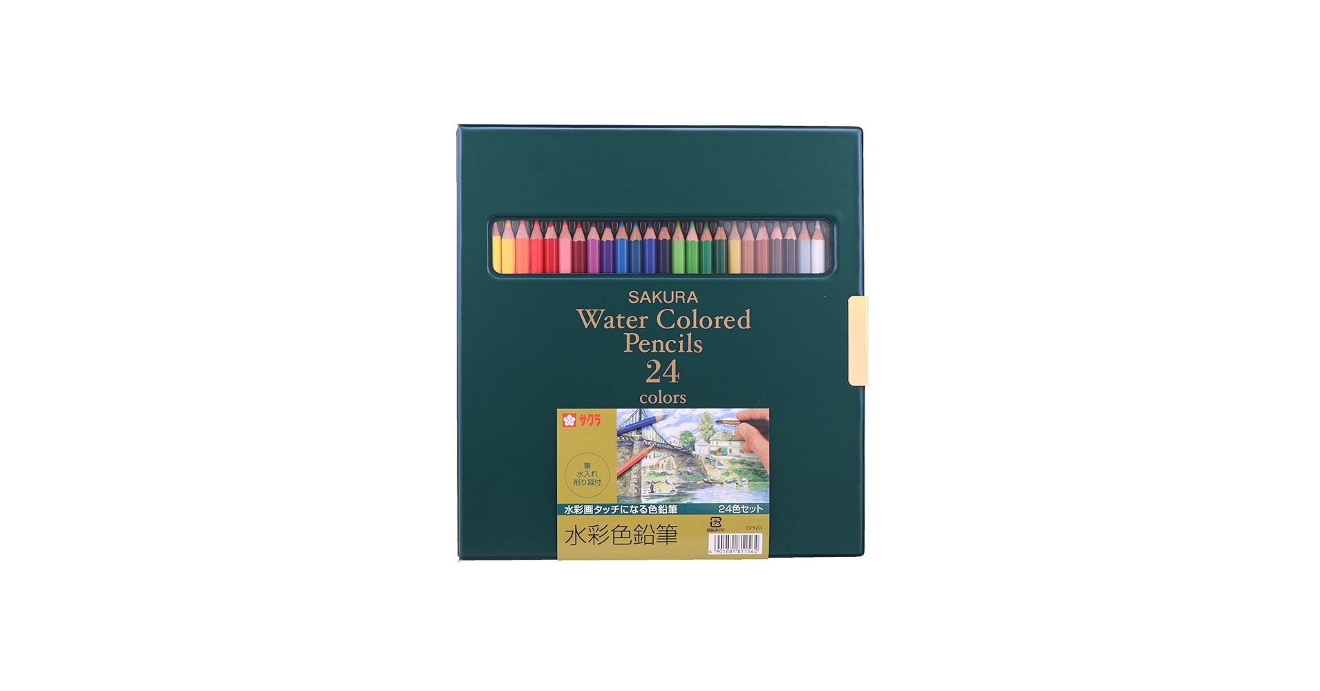 Amazon.com: Sakura Color 24 Colors SKEPY24 Watercolor Pencil