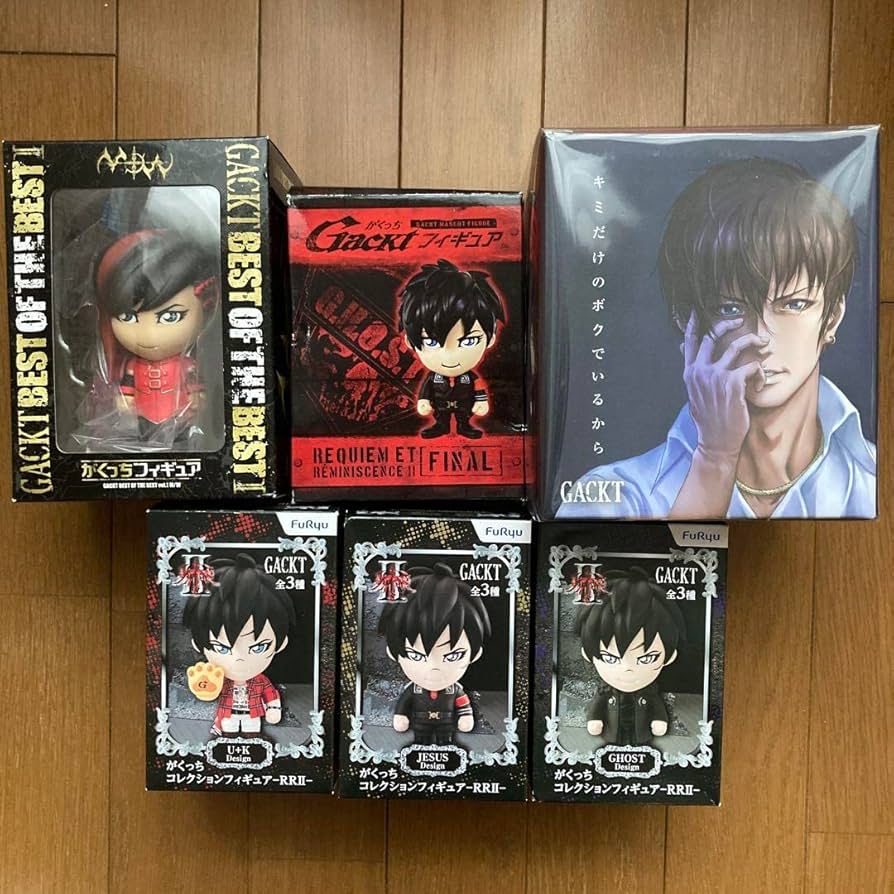 Amazon.co.jp: GACKT がくっち フィギュア まとめ売り : おもちゃ