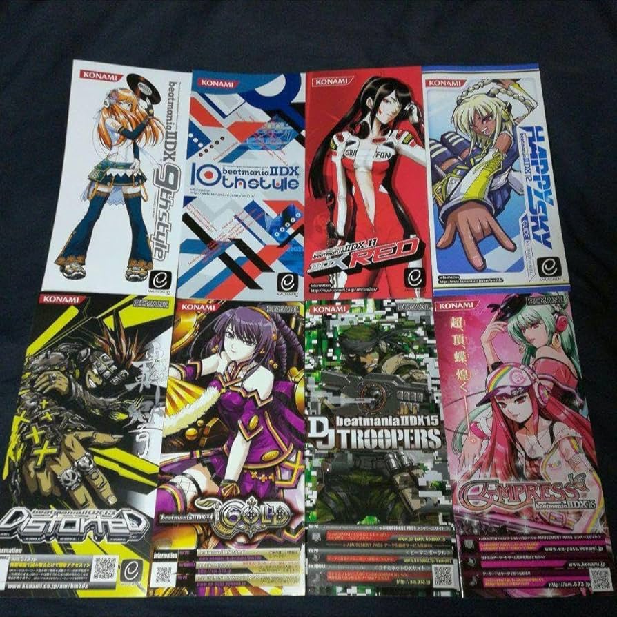 beatmaniaIIDX リーフレット各種 beatmaniaIIDX リーフレット各種