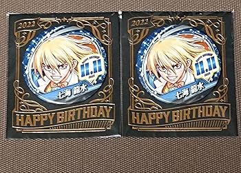 Amazon | Dr.STONE ドクターストーン 七海龍水 バースデイ缶バッジ 2個