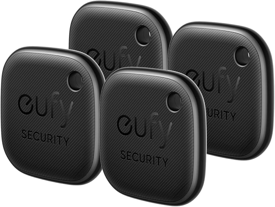 Amazon.com: eufy Security by Anker SmartTrack Link (Black, 4-Pack