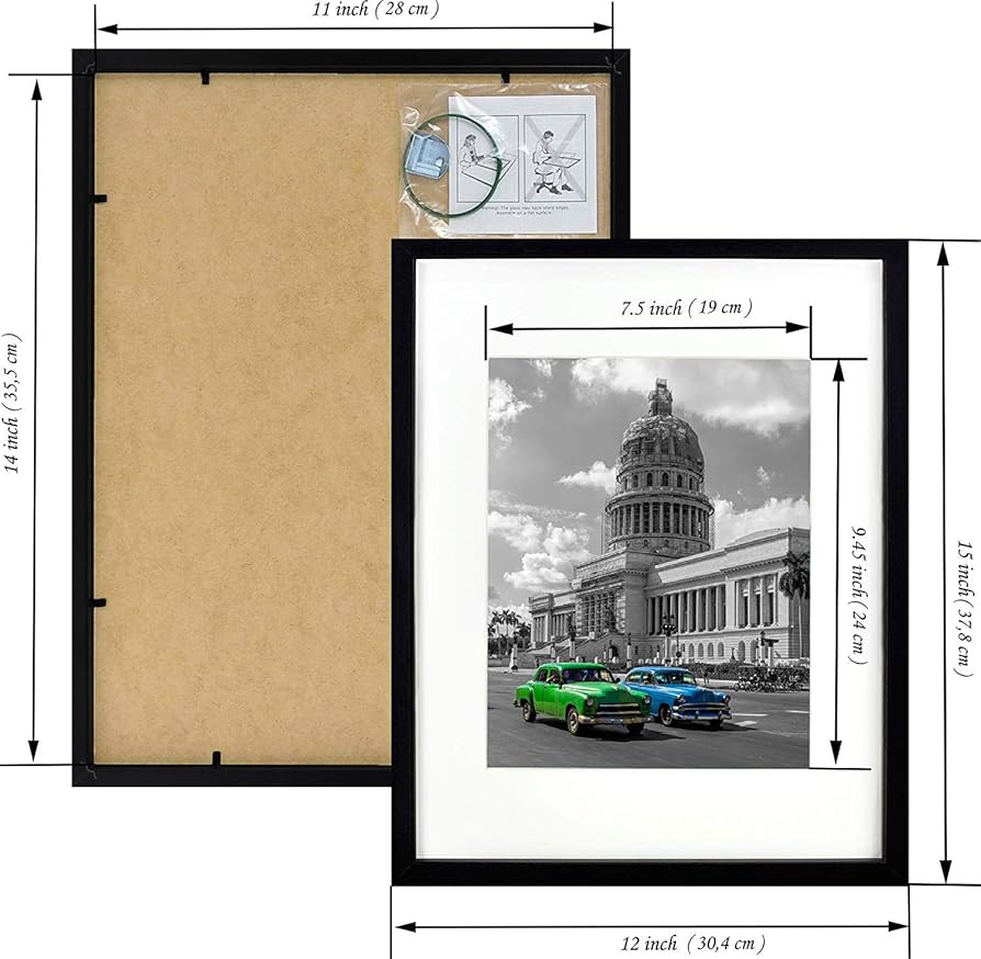 Amazon.co.jp: 11x14インチ(28x35.5cm)写真フォトフレーム 6切, 8x10