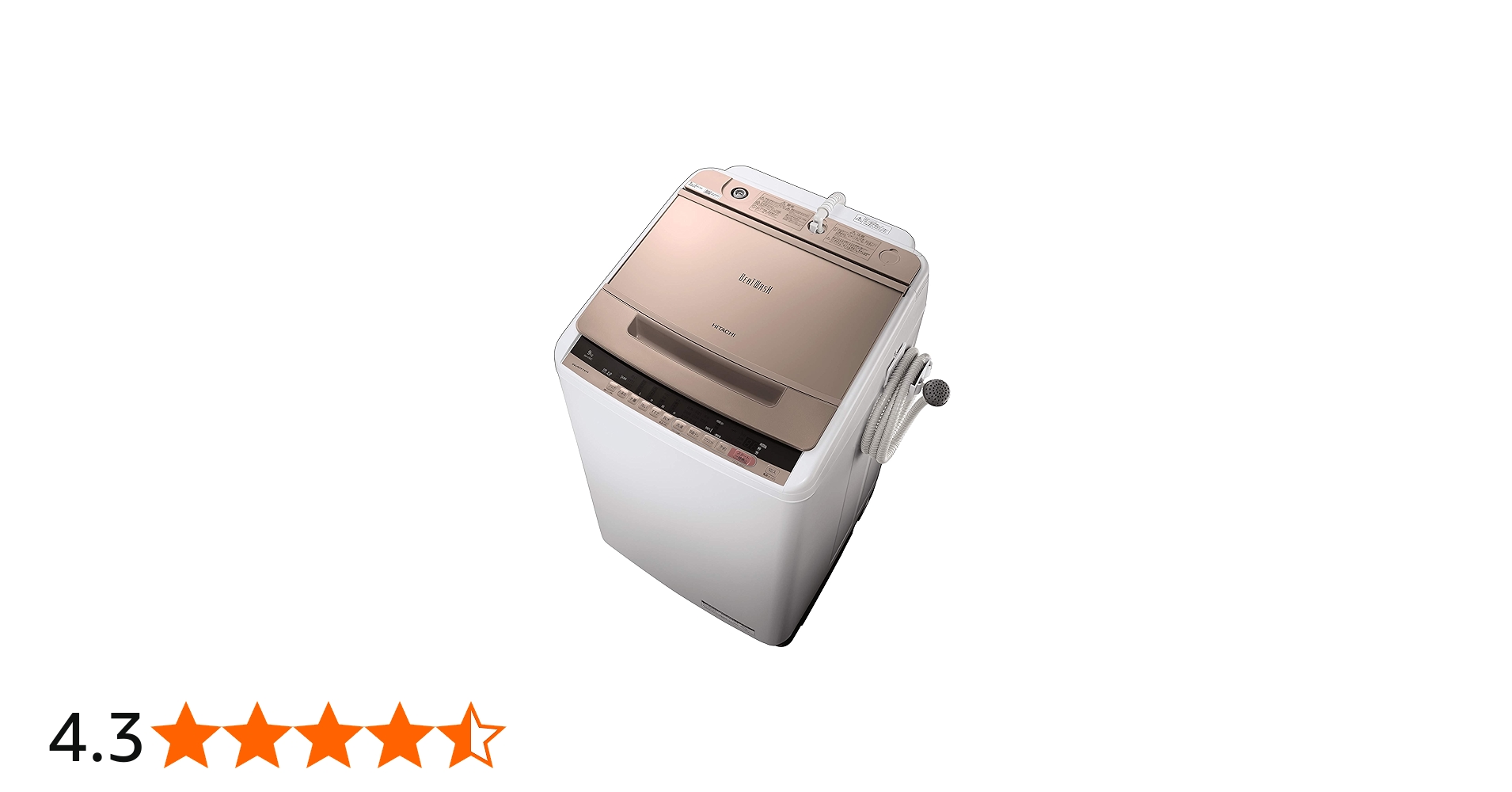 Amazon.co.jp: 日立 全自動洗濯機 ビートウォッシュ 洗濯容量9kg 本体