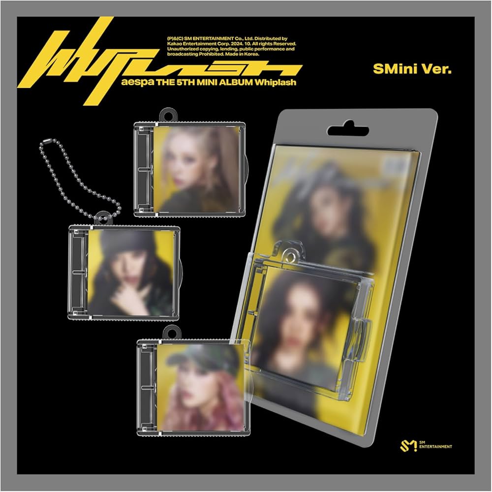 Amazon.co.jp: aespa Whiplash 5th Mini Album with Tracking (SMini 4