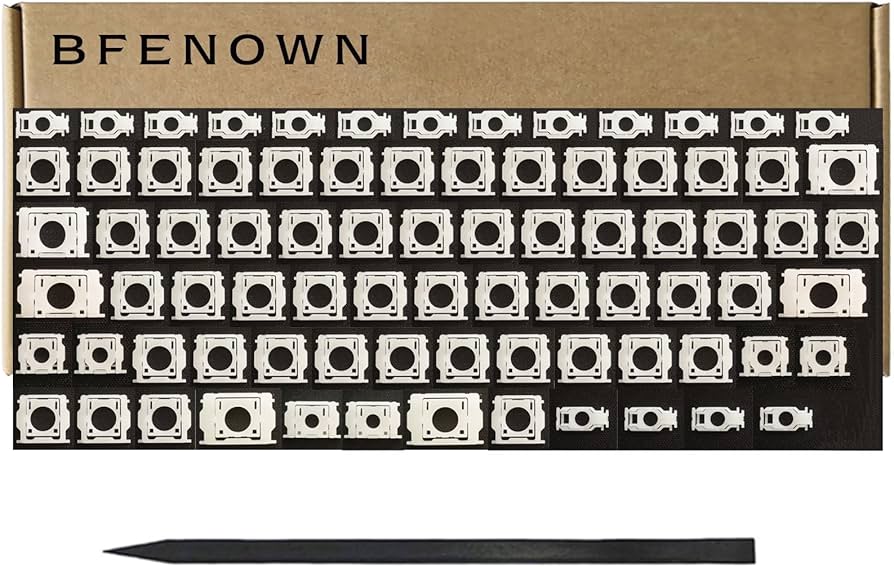 Amazon.com: Bfenown Replacement US Keycap Scissor Clips Hinge Set
