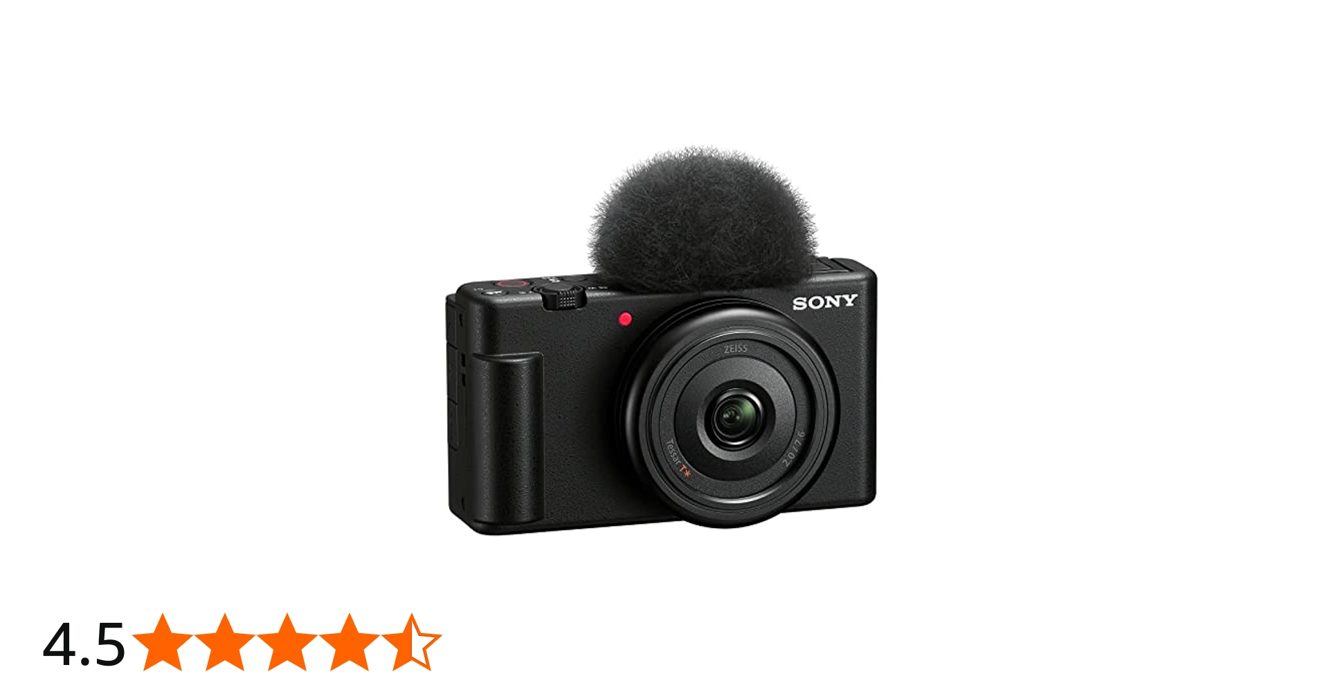 Amazon | Sony ZV-1F Vlog Camera for Content Creators and Vloggers