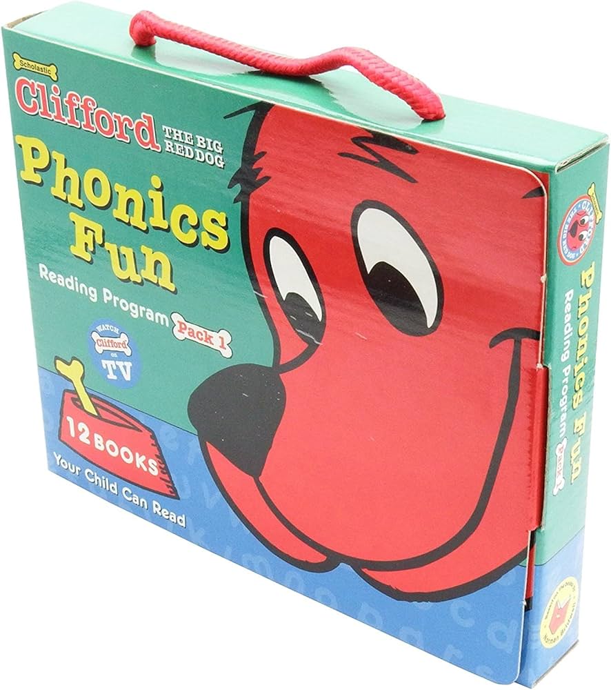 Amazon.co.jp: 英語 絵本 Clifford Phonics Fun 12冊 ボックスセット 1
