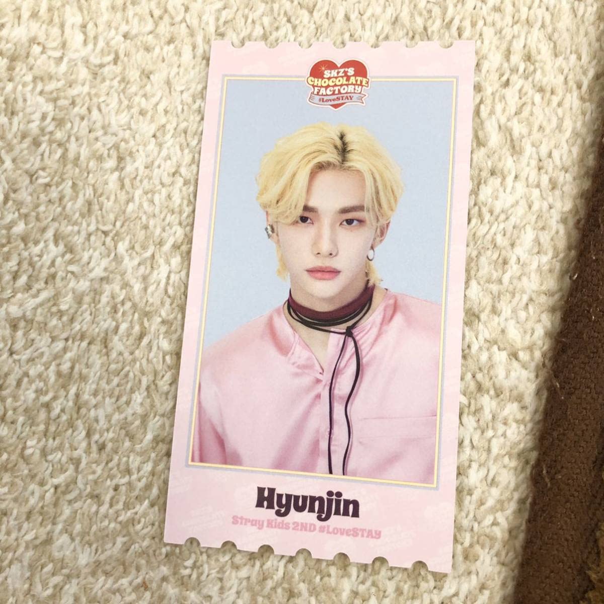 Amazon.co.jp: ヒョンジン＊stray kids トレカ フォトカードチケット