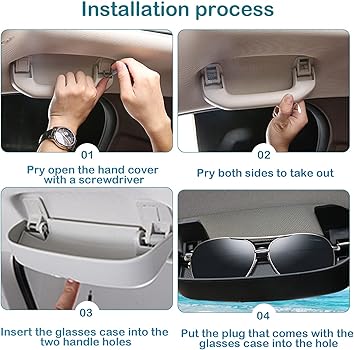 Ruiya Sunglasses Case for Golf GTI Holder Case Eye Glasses