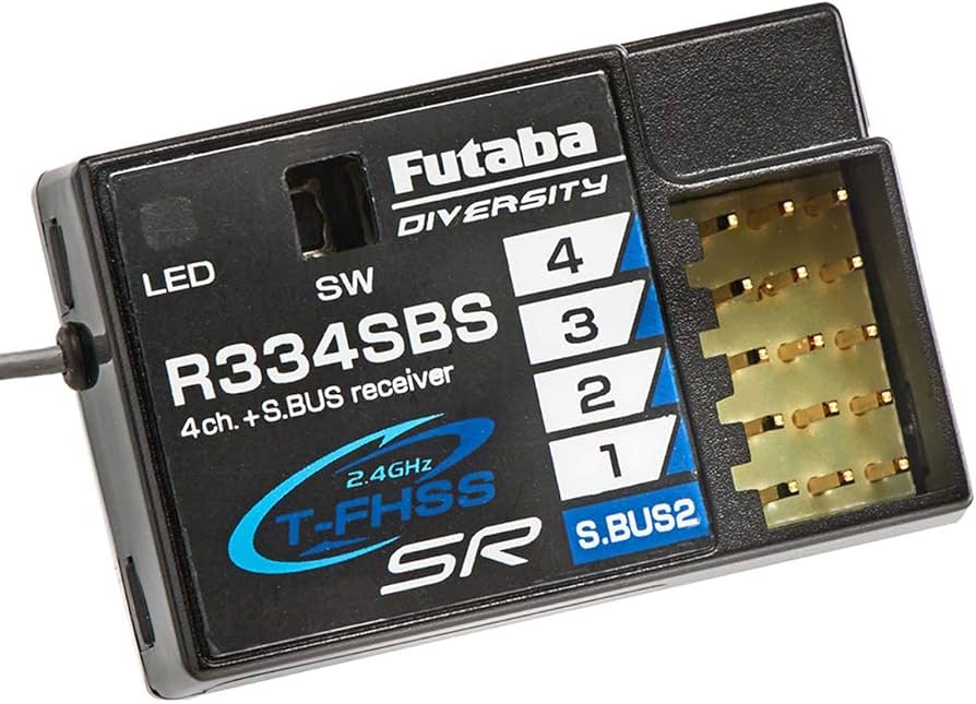 Amazon | Futaba Systems R334SBS S.Bus2 T-FHSS SR HV レシーバー