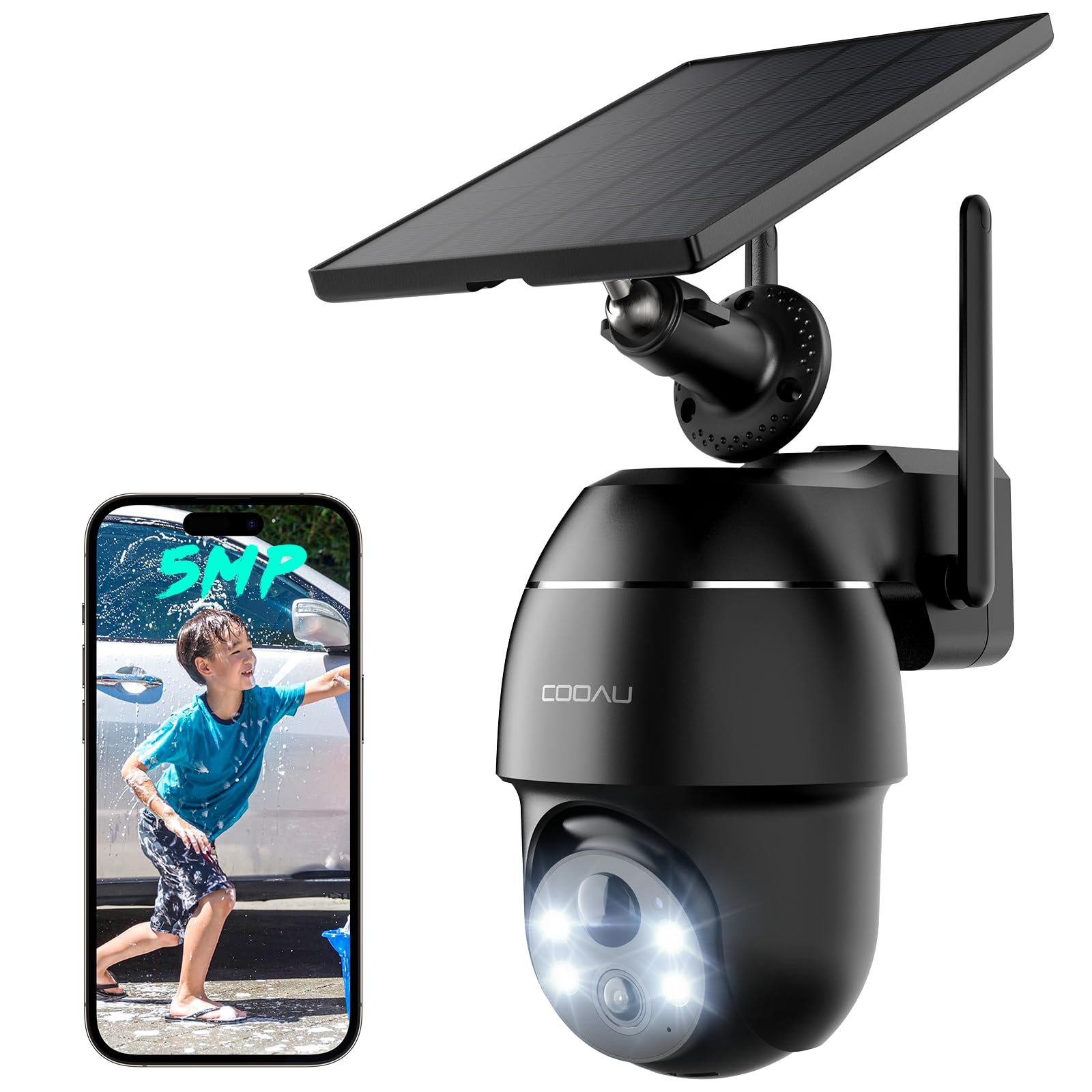 Amazon.co.jp: 【2026最新500万超高画素】COOAU 防犯カメラ 屋外