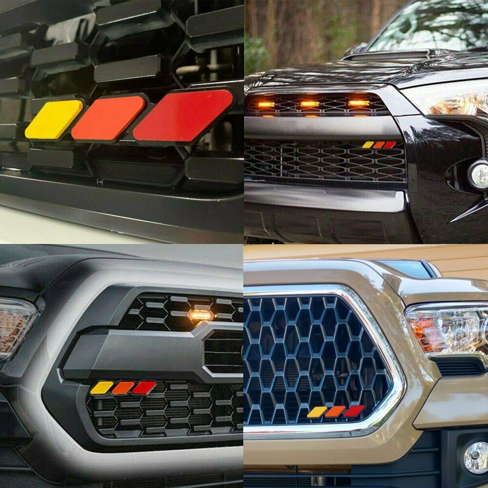 Amazon | 標準グリルバッジ トヨタ タコマ 4ランナー タンドラ 3色