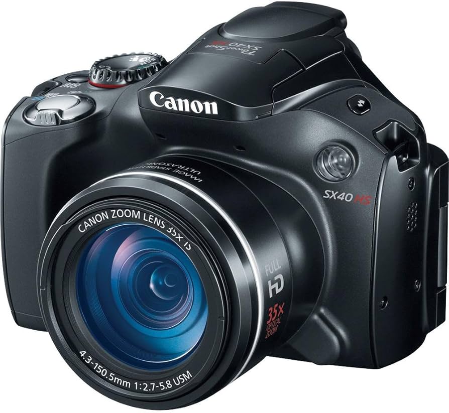 Amazon.com : Canon SX40 HS 12.1MP Digital Camera with 35x Wide