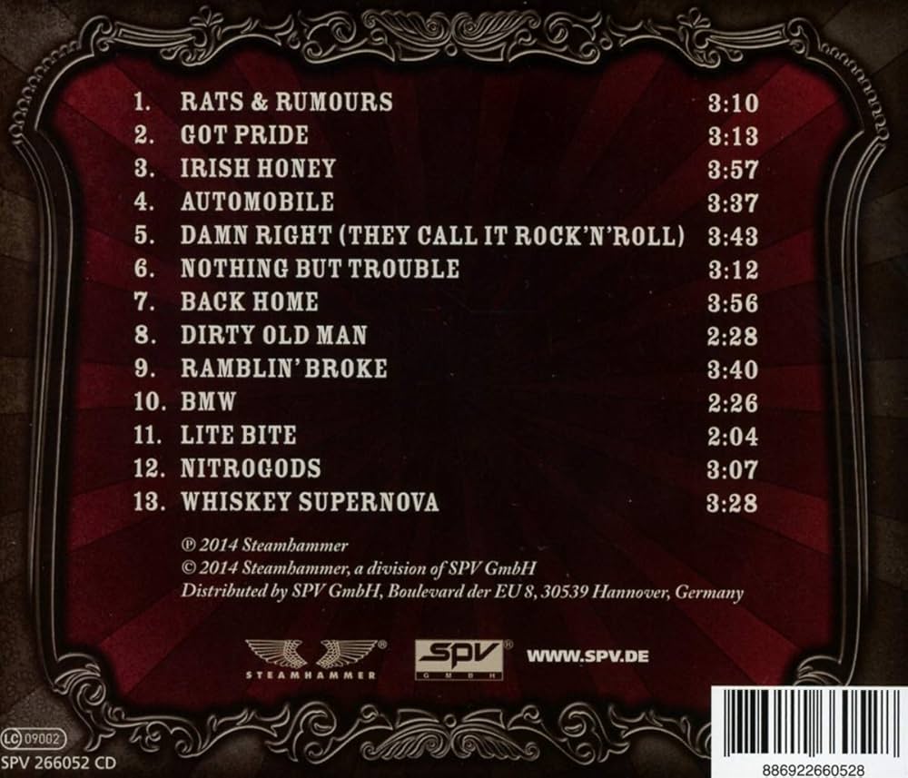 Amazon.co.jp: RATS & RUMOURS: ミュージック