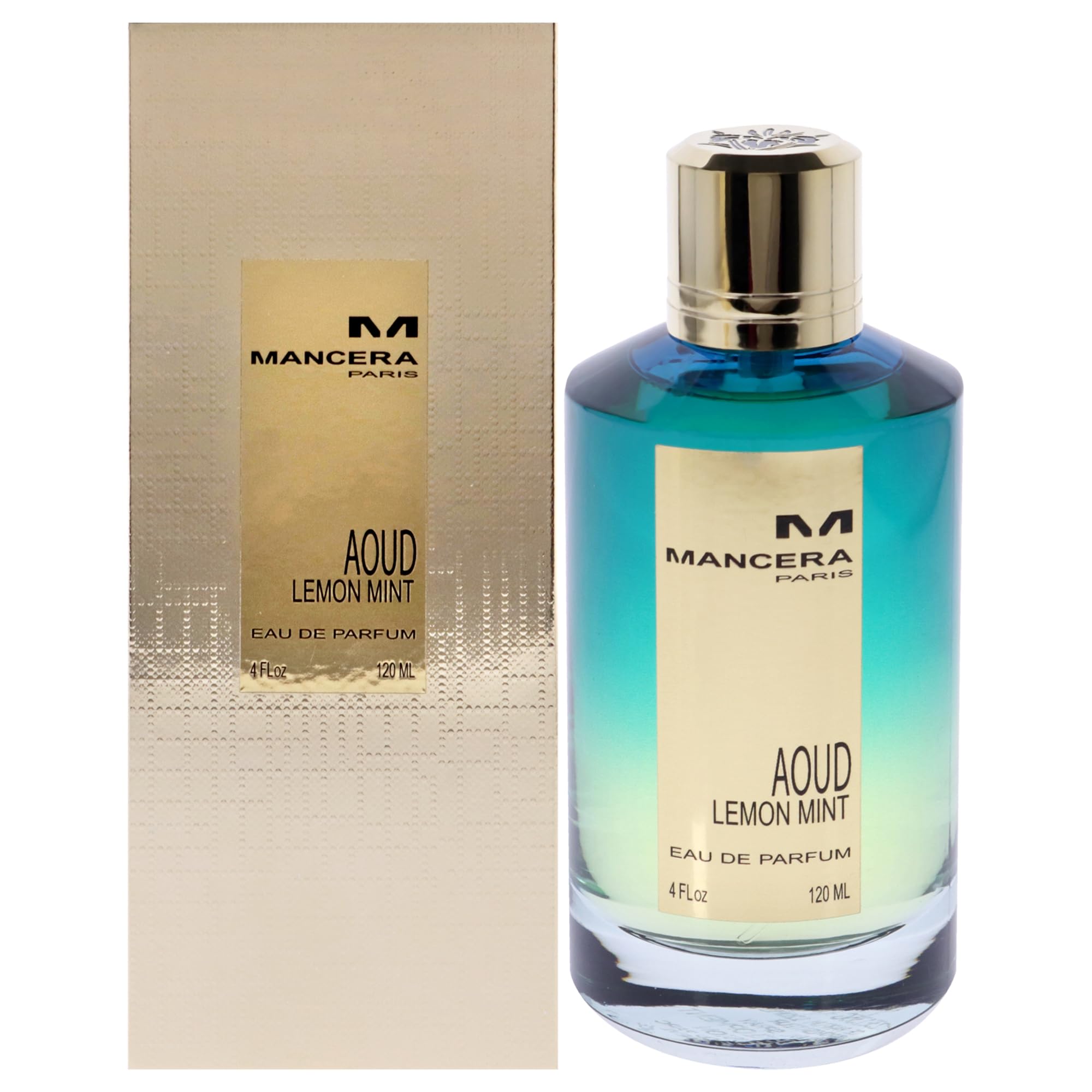 Amazon | MANCERA Eau de Parfum Spray, Aoud Lemon Mint, 4 Fl Oz