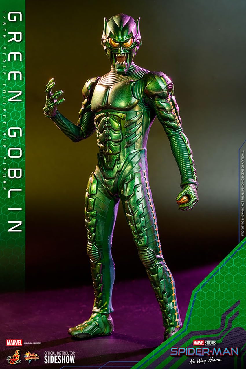 Amazon.com: Hot Toys 1:6 Green Goblin - Spider-Man: No Way Home