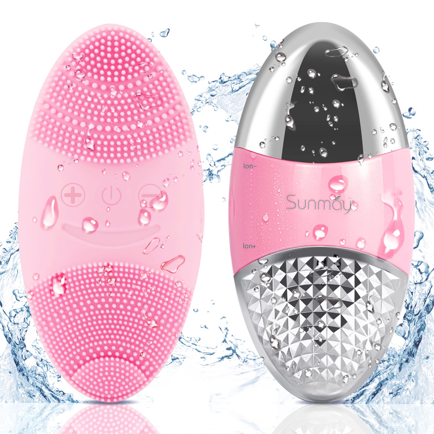 Amazon | 【Sunmay Oval】Sunmay 洗顔ブラシ 電動 洗顔 シリコン洗顔器