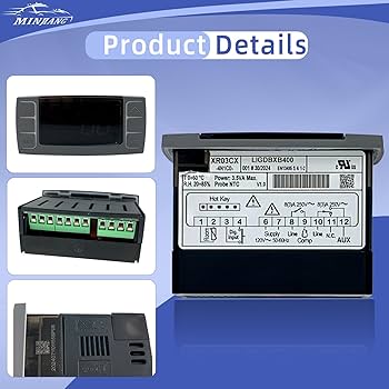 Amazon.com: for Dixell XR06CX-4N1F1 Digital Thermostat Controller