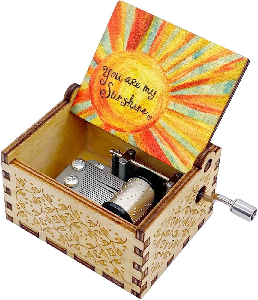 Amazon.com: Auduye Music Box You are My Sunshine, Unique Gifts for