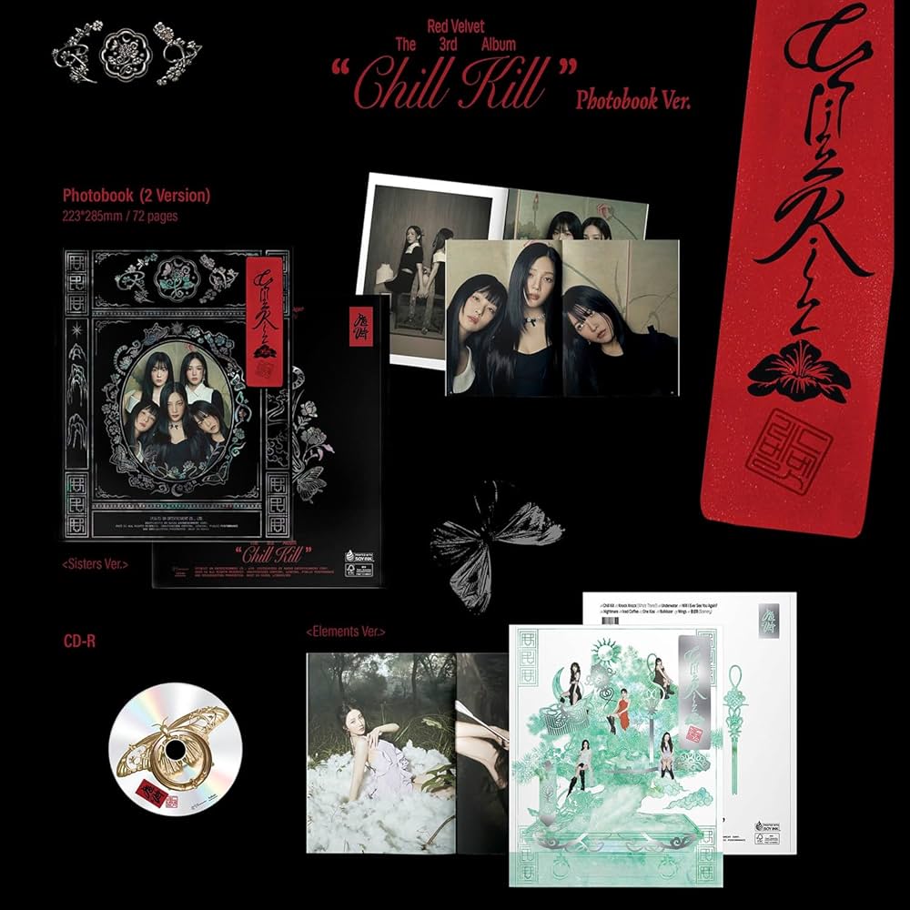 Amazon.co.jp: RED VELVET - 3rd Album [Chill Kill] (Photobook Ver