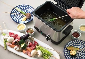 Amazon.co.jp: クイジナート 電気フライヤー バスケット付 ブラック