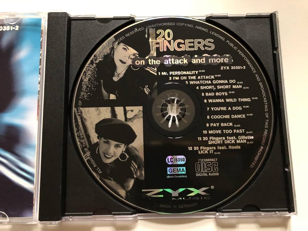 20 Fingers Feat. Gillette - 20 Fingers Feat. Gillette - On The