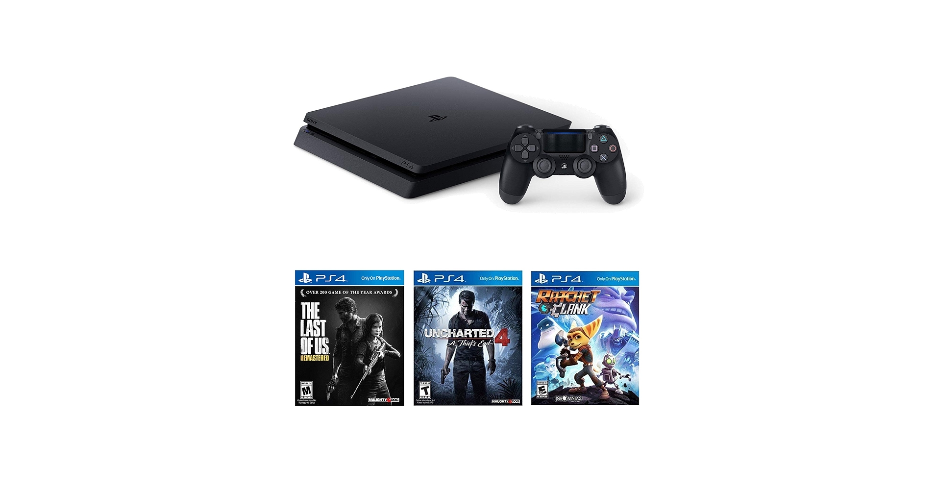 Amazon.com: Sony Playstation 4 Slim(CUH-2215B) 1TB Core with