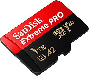 Amazon.com: SanDisk 1TB Extreme Pro MicroSD Memory Card with