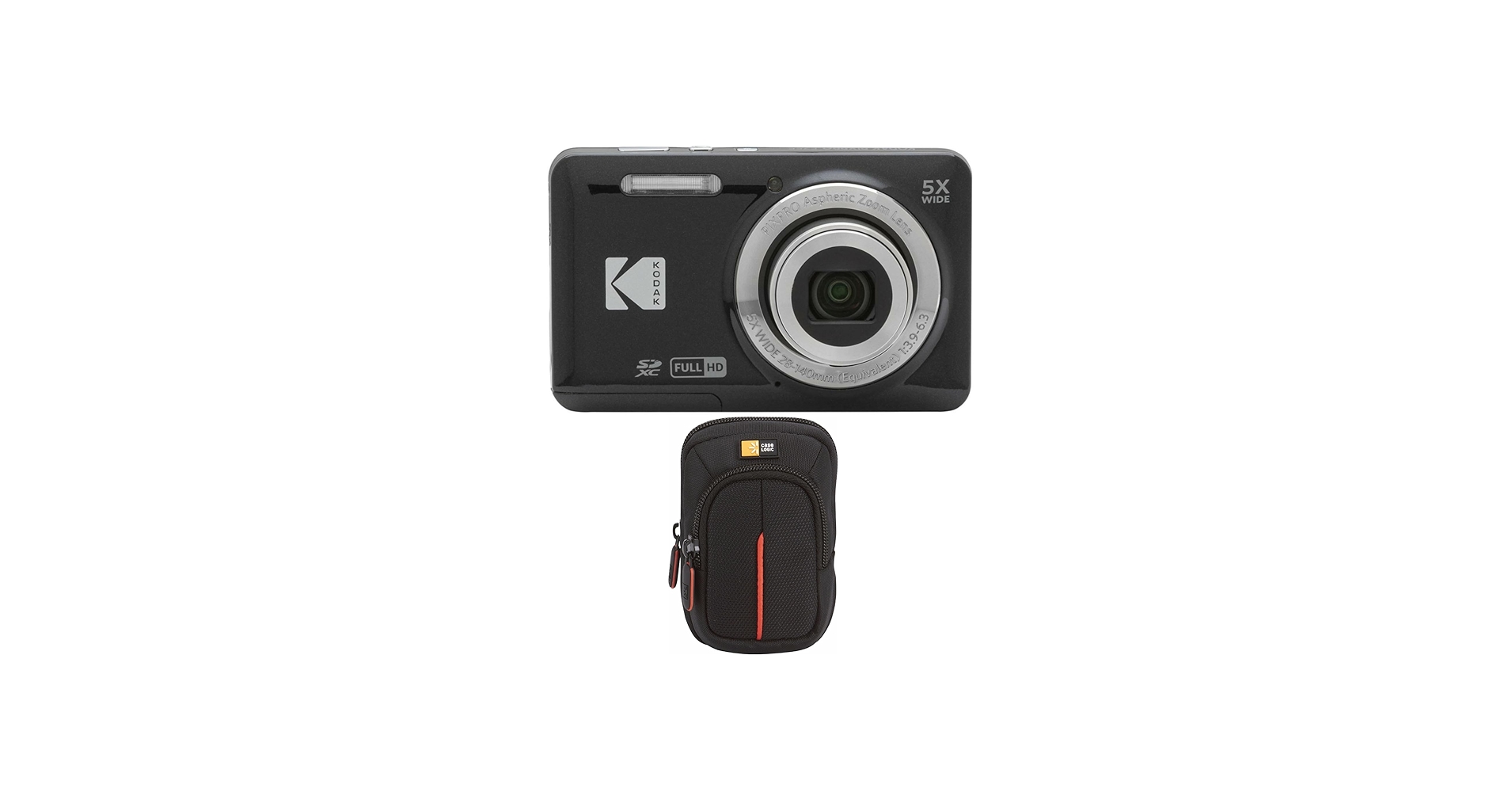 Amazon.com : Kodak PIXPRO Friendly Zoom FZ55 Digital Camera (Black